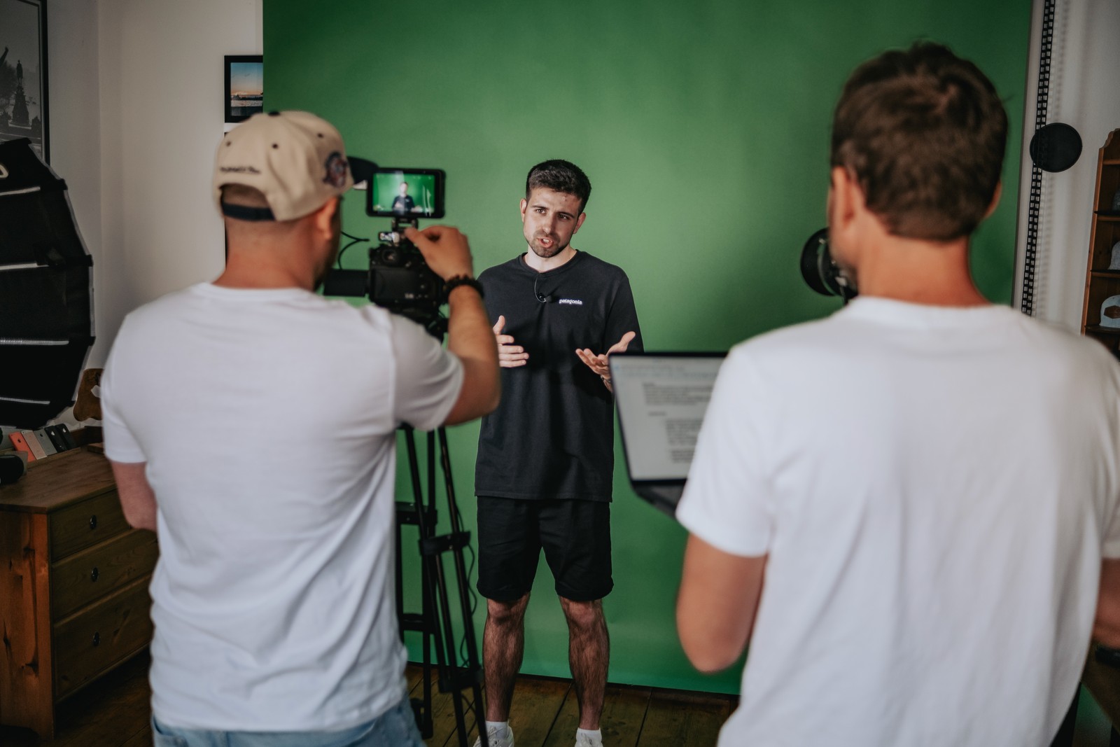 FilmFlow při natáčení — Videovizitka: představte se dřív, než se potkáte