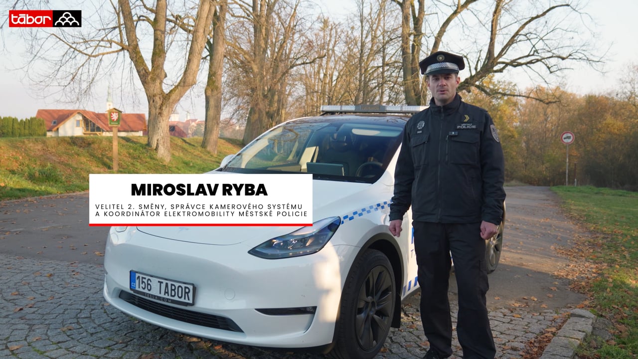 Městská policie Tábor — nová Tesla